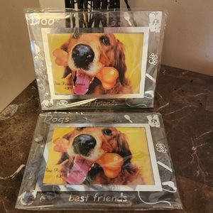 Dog Picture Frame 6x4 NWOT